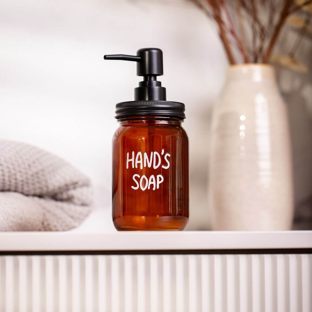 Dozator de săpun lichid, maro, CLAUBEE