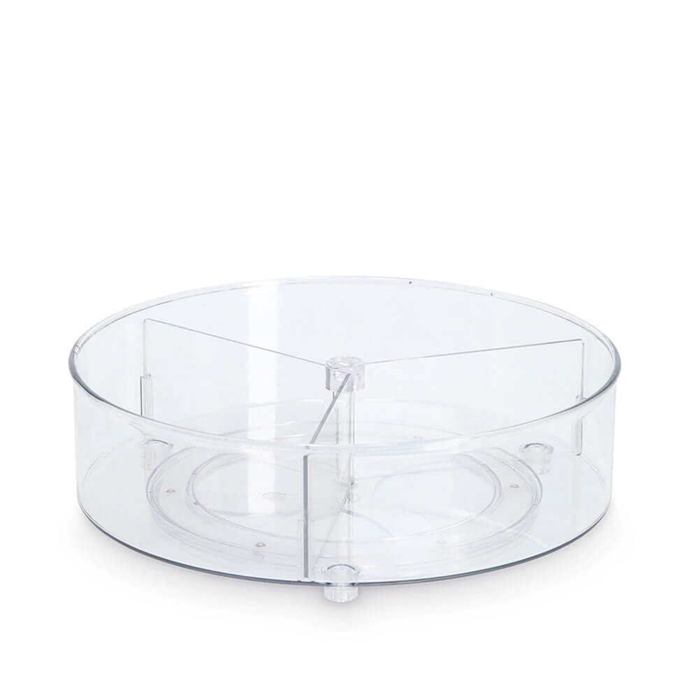 Tava rotativa „Lazy Susan”, 3 separeuri, 27cm