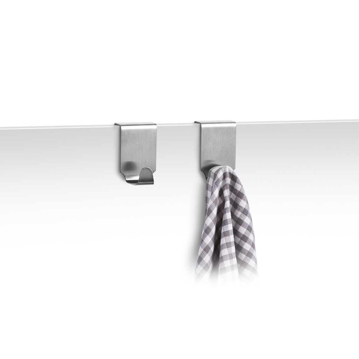 Cârlige prosop, set 2 piese, oțel inoxidabil