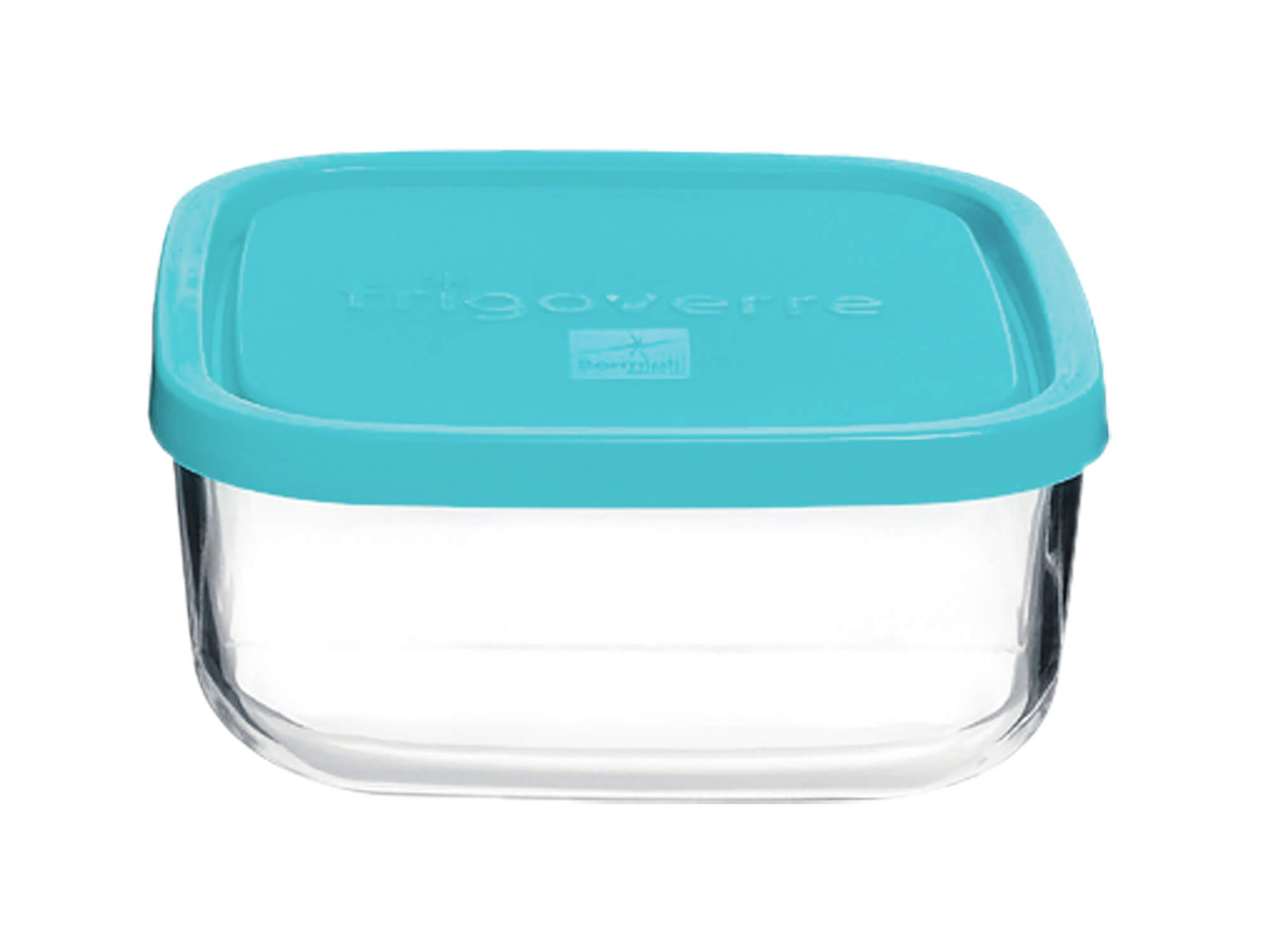 Container cu capac 1L, 15x15cm, sticla, Frigoverre