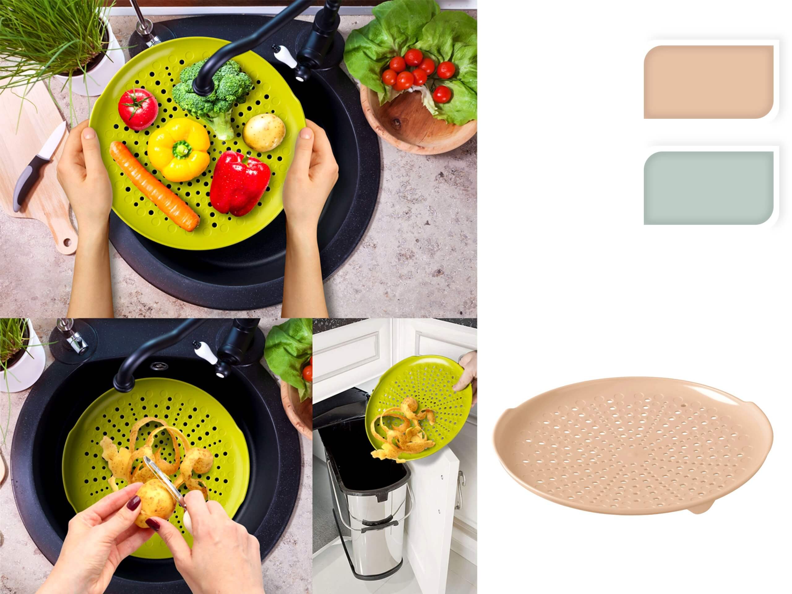 Tava-sita pentru scurgere D27cm