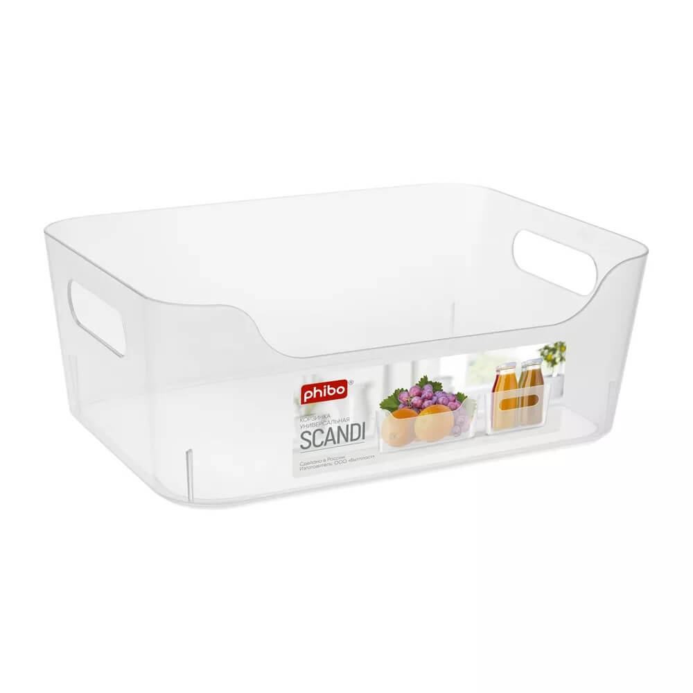 Cos Phibo Scandi 1.2l, 17X12X7.5cm, transparent