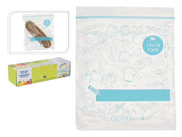 Pungi pentru congelare 18x23cm 1l, 20buc, EH