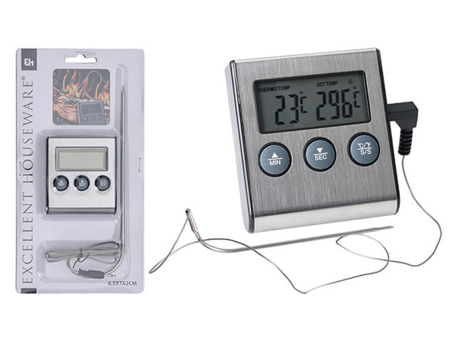 Termometru de bucatarie digital 6.5x7x2cm, EH
