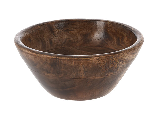 Bol din lemn de mango “Con” D14.5×7сm