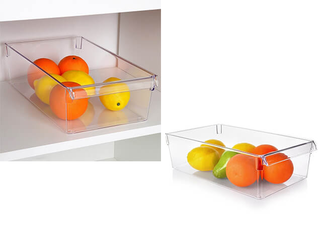 Container cu miner pentru frigider, plastic, 36x20x10cm