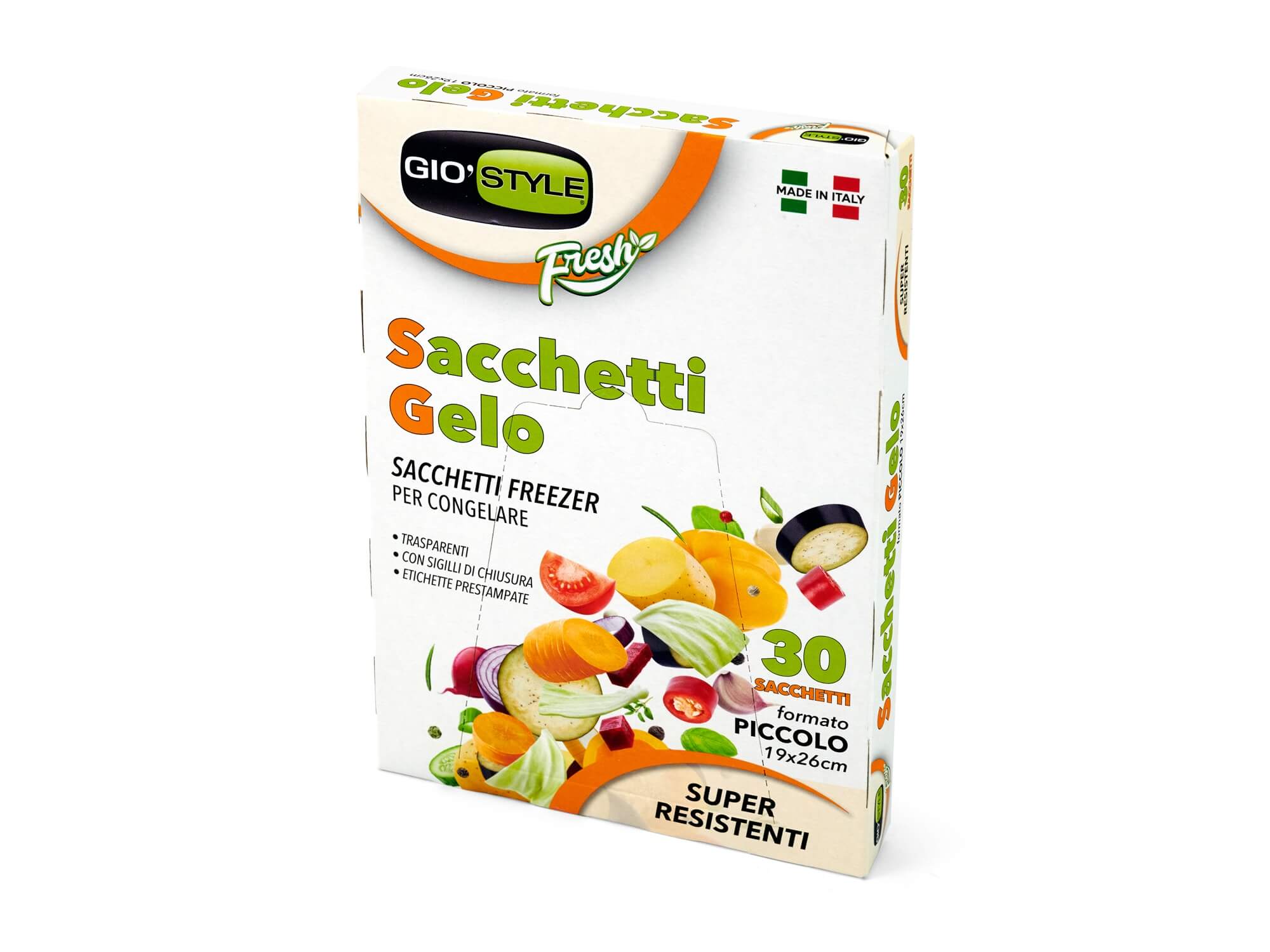 Pungi pentru congelare GioStyle 19x26cm, 30buc