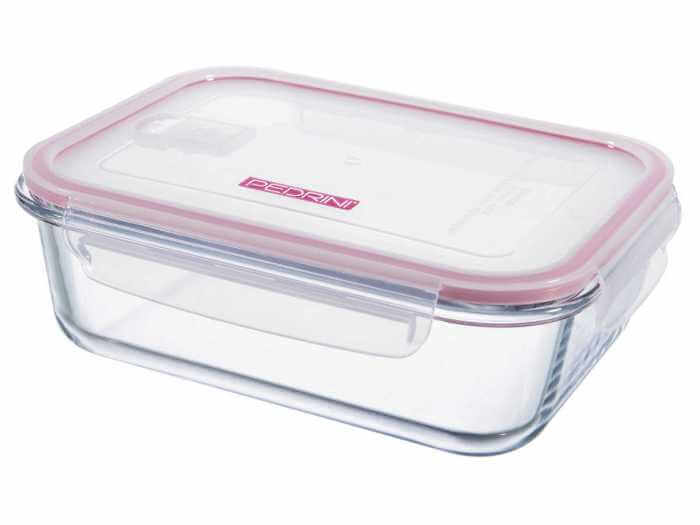 Container ermetic din sticla 1.5l, 23x17x7.5cm