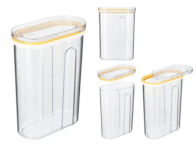 Container crupe, capac glisant, 1.5l